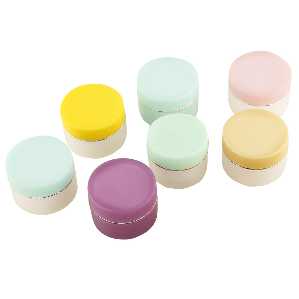 15g PP Jar Empty Multi Color Eye Cream Lip Scrub Balm Pot Cream Empty Plastic Container