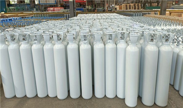 150Bar 99.999% High Purity  Helium Gas Refillable Helium Gas Tank Balloons 40L  50L