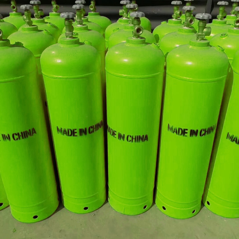 Acetylene C2H2 gas Cylinder 40L  industrial gas tank flask Bottle Durable Using Low Price High Pressure