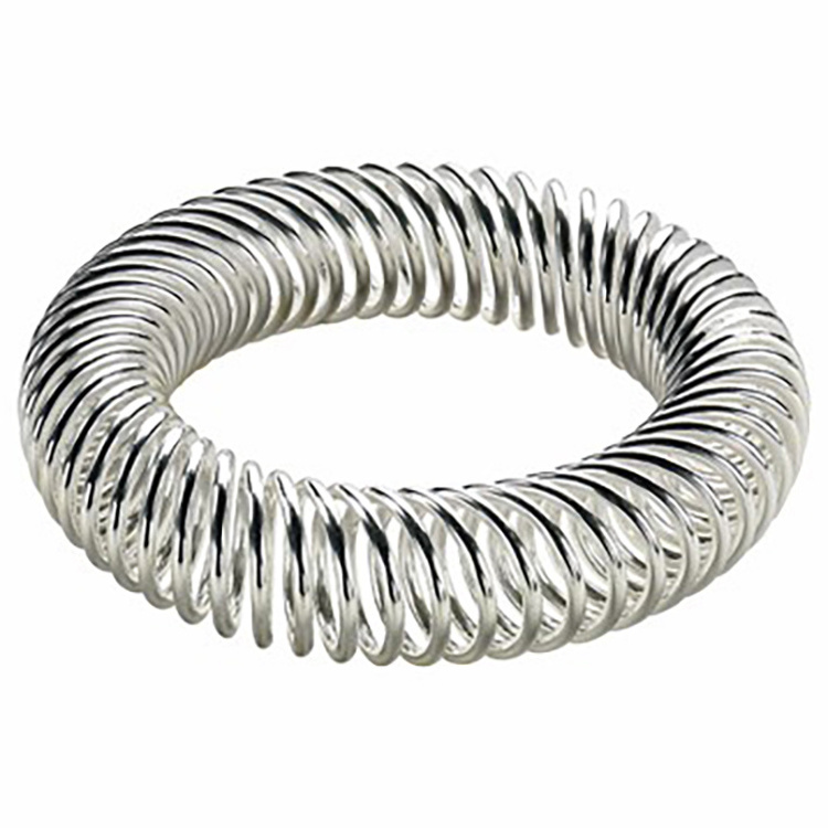 HengSheng customized 0.15mm mini welded closed circular canted coil spring for sealing