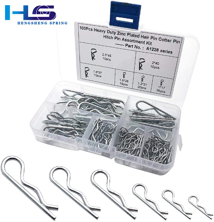 Hengsheng R Spring Cotter Pin Latch pin for Machine Spring Lock Pin