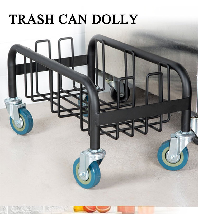 Heng Sheng Garbage can durable 23 gallon mobile trolley with wheels