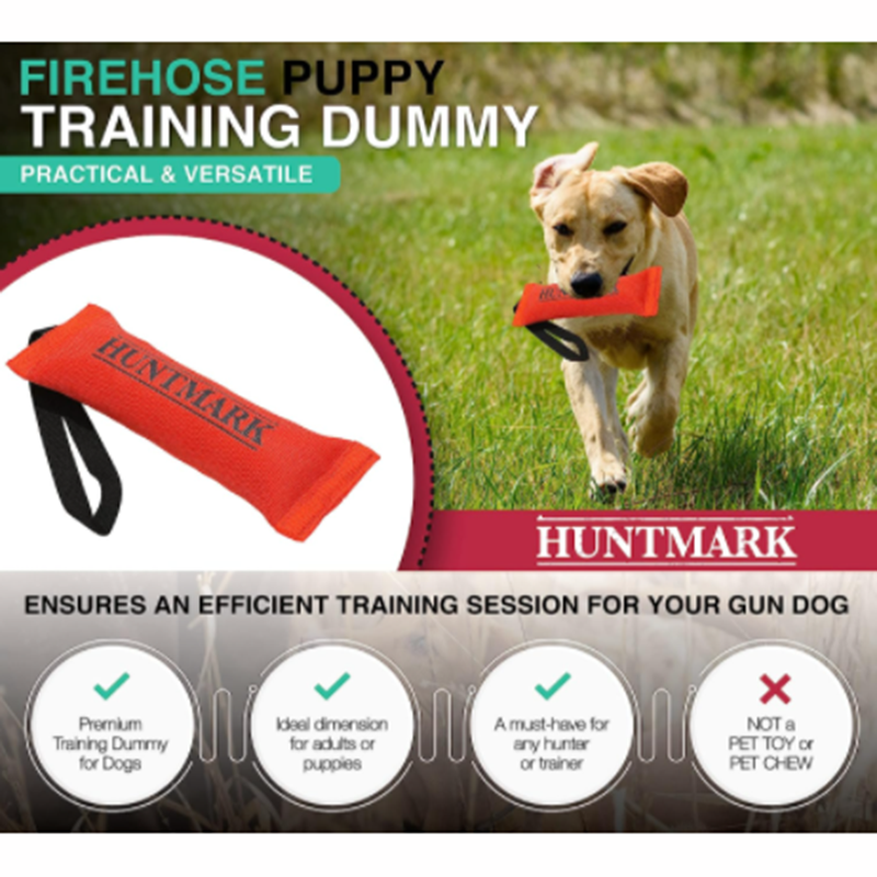 Dog Training Dummy Waterfowl Sporting Dog Retriever Training Durable and Reliable Training Puppy Bumper for Hunting Dogs