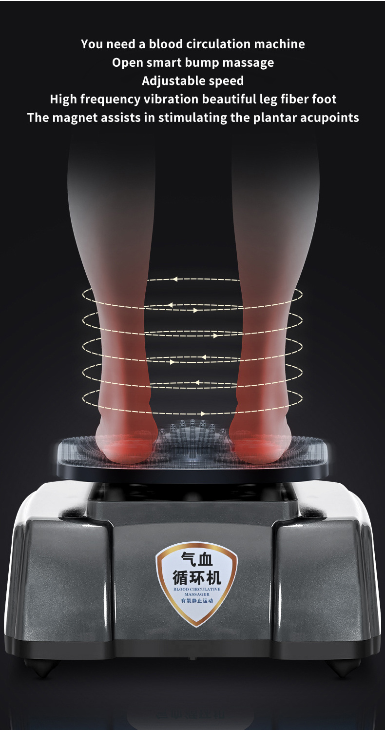 Rotating Leg Machine blood circulation machine foot massager machine -increases blood flow ...