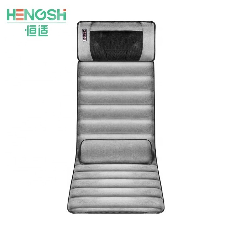 Full Body Vibrating Thermal Electric massage bed mattress Vibration Massage Cushion for Car and Home