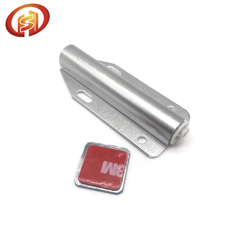 Magnetic Door Catch Drawer Magnet Cabinet Closer Push to Open Aluminium Alloy Push Latch