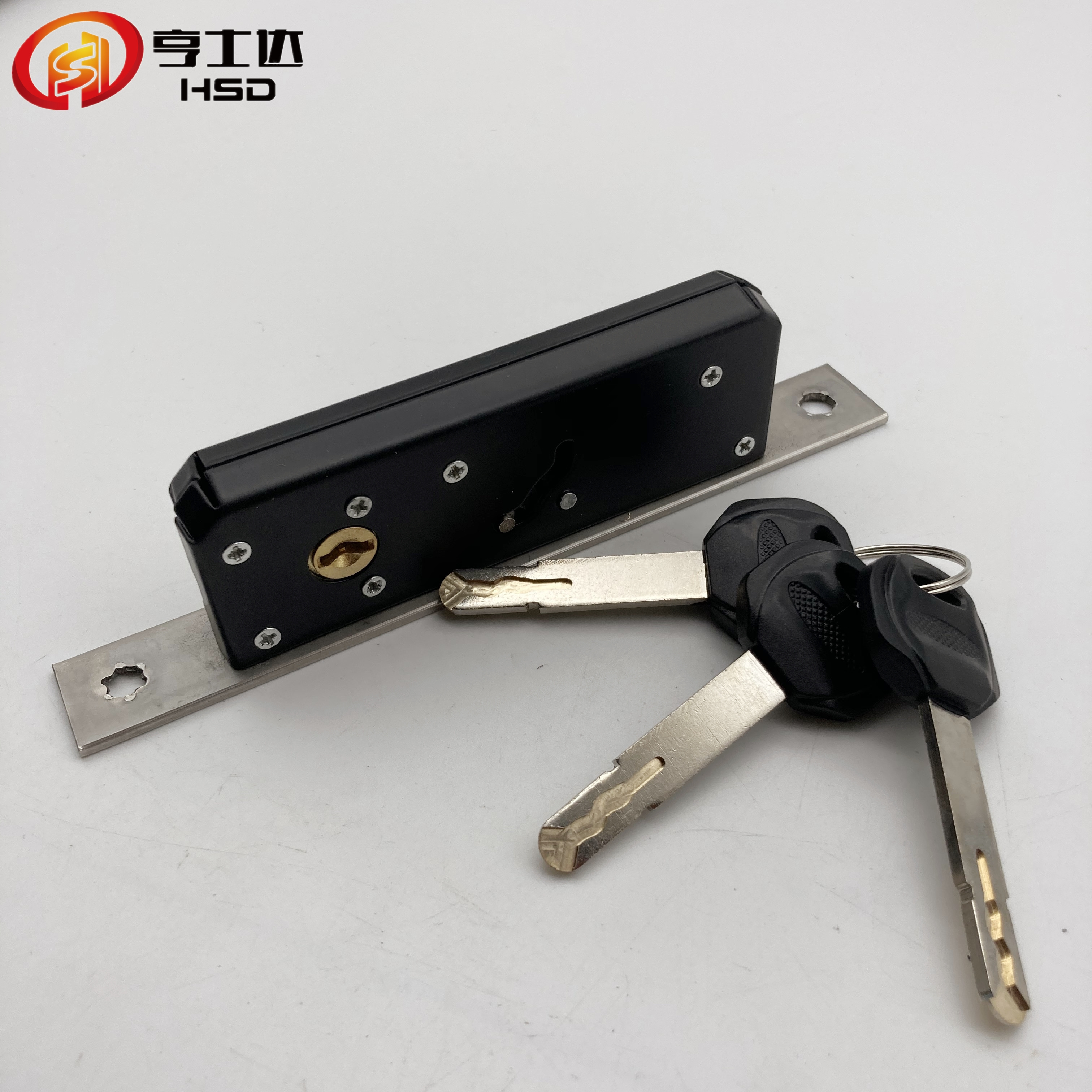 Hengshida HSD-S001 High Quality Window gate security pull ring spring bounce door bolt safety hasp sliding lock Door latch lock