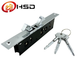 HENGSHIDA High-quality Door Lock Aluminum Sliding Door Metal Double Hook lock body Wooden door Lock