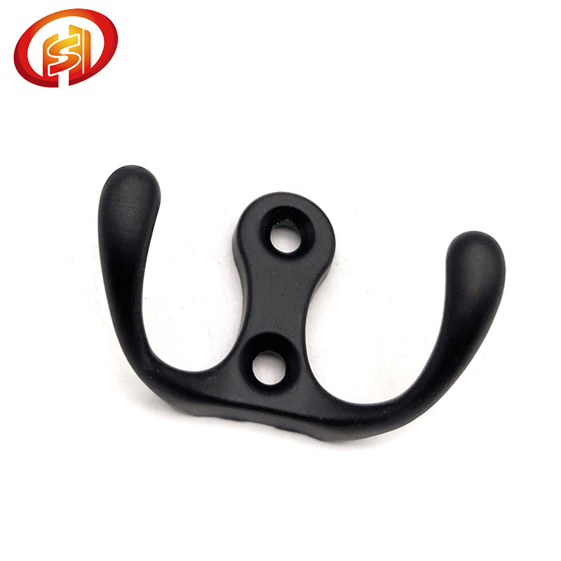 Clothes Hook Robe Coat Rack Clothes Durable Zinc Alloy Wall Adhesive Wall Metal Kitchen Accessories Free Kitchen Furniture