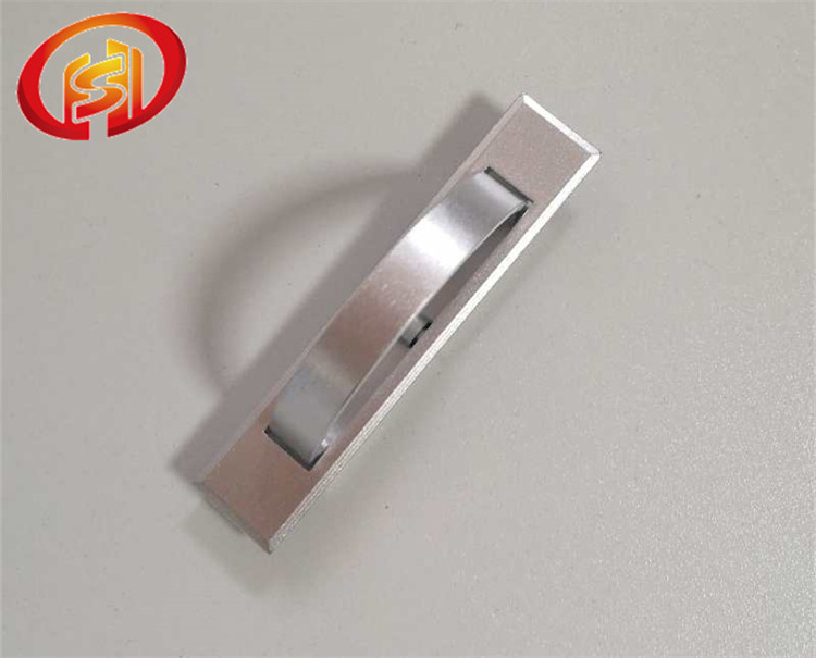 Tatami handle concealed pull buckle slotted embedded flat buckle rotating embedded handle