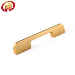 Modern New Design Handle Gold White Chrome Black Combination Single Hole Knob European Cabinet Shoe Cabinet Wardrobe Handle