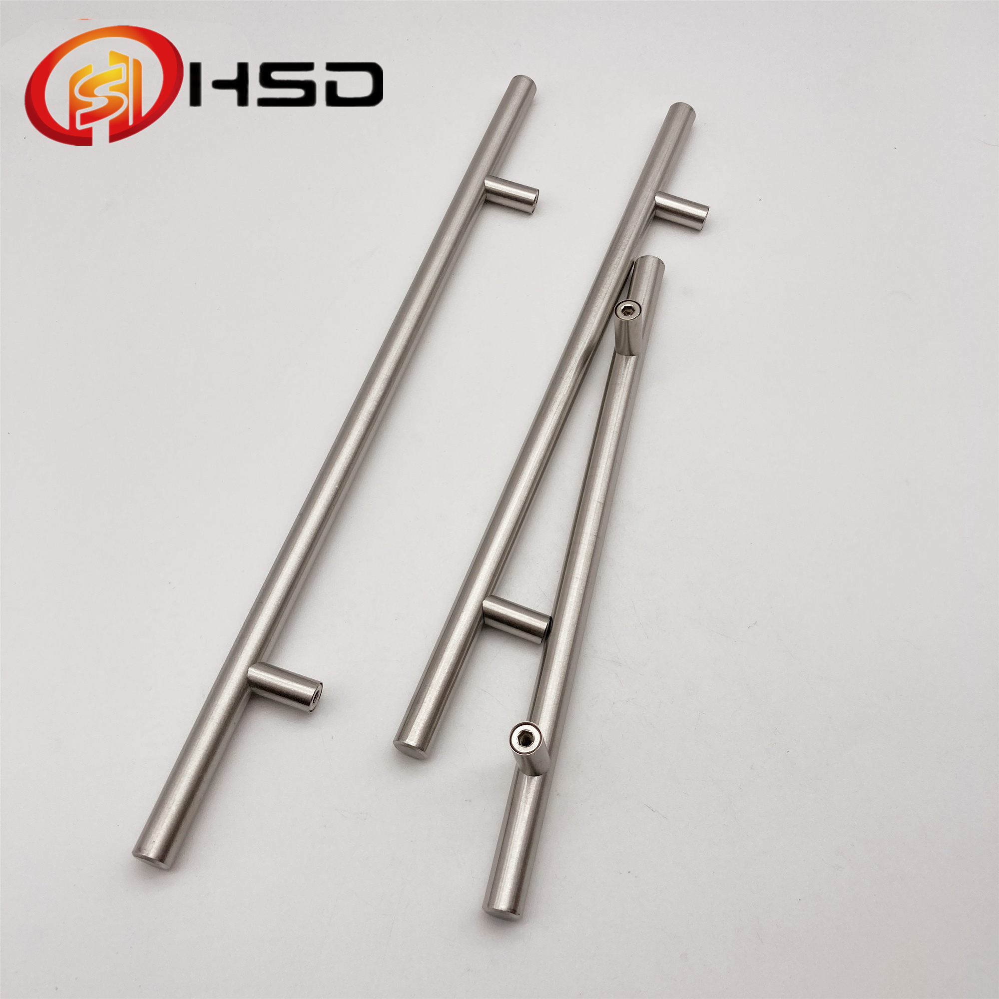 Furniture Hardware Stainless Steel for Kitchen Cabinets Door Pull Handle Material Handle Nickel OEM Customized Size Knob