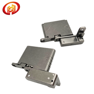 Aluminum frame door hinge hydraulic buffer household concealed hinge three-dimensional adjustment hinge