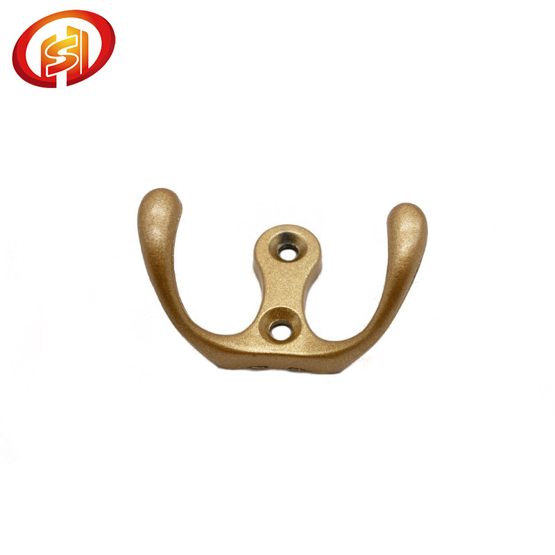 Clothes Hook Robe Coat Rack Clothes Durable Zinc Alloy Wall Adhesive Wall Metal Kitchen Accessories Free Kitchen Furniture