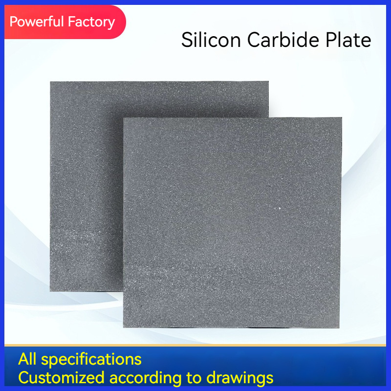 Silicon Carbide SiC Ceramic Plate/Sheet Factory Price High Temperature Resistant Industry Ceramics