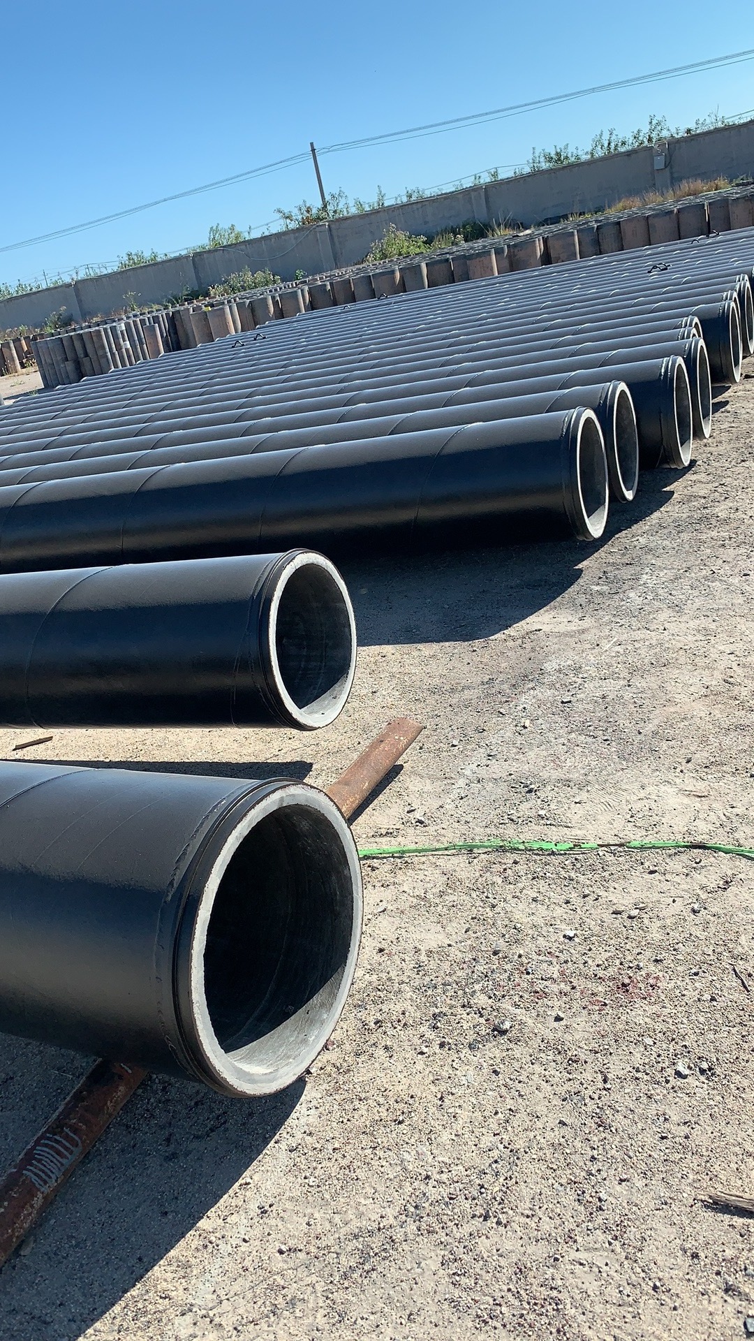 Cast Basalt lined steel pipe for  Coal Preparation Plants