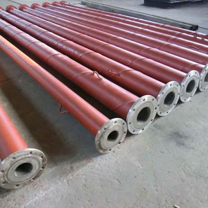 Cast Basalt lined steel pipe for  Coal Preparation Plants