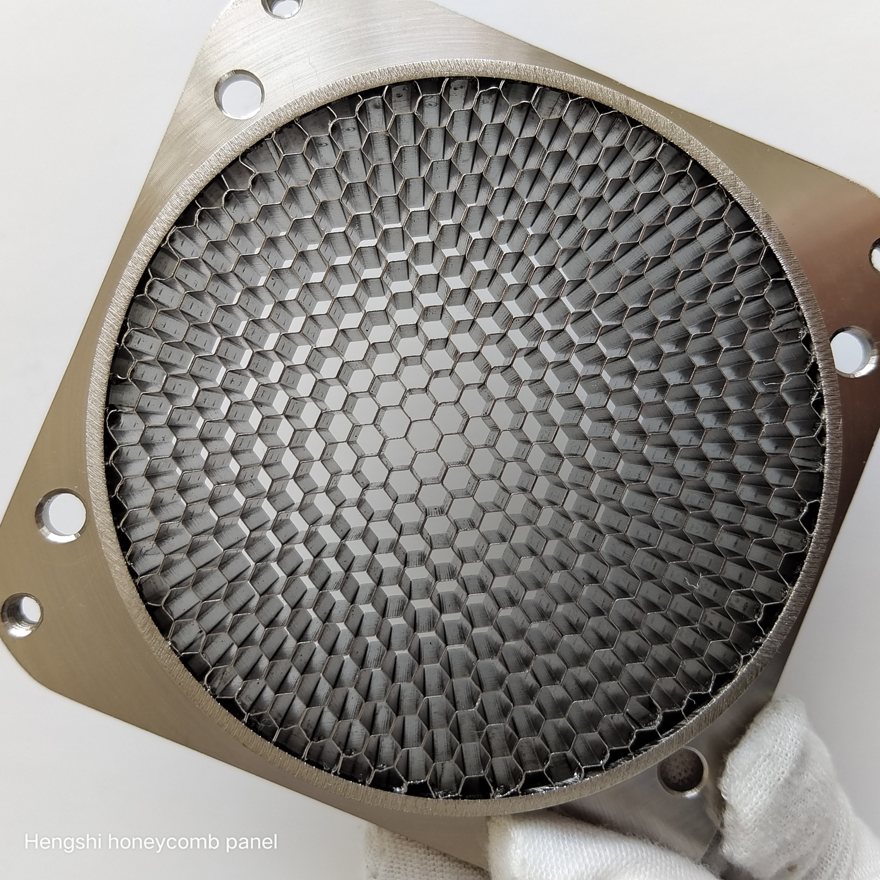 Hengshi electroless nickle plating steel honeycomb vent for fan cooling