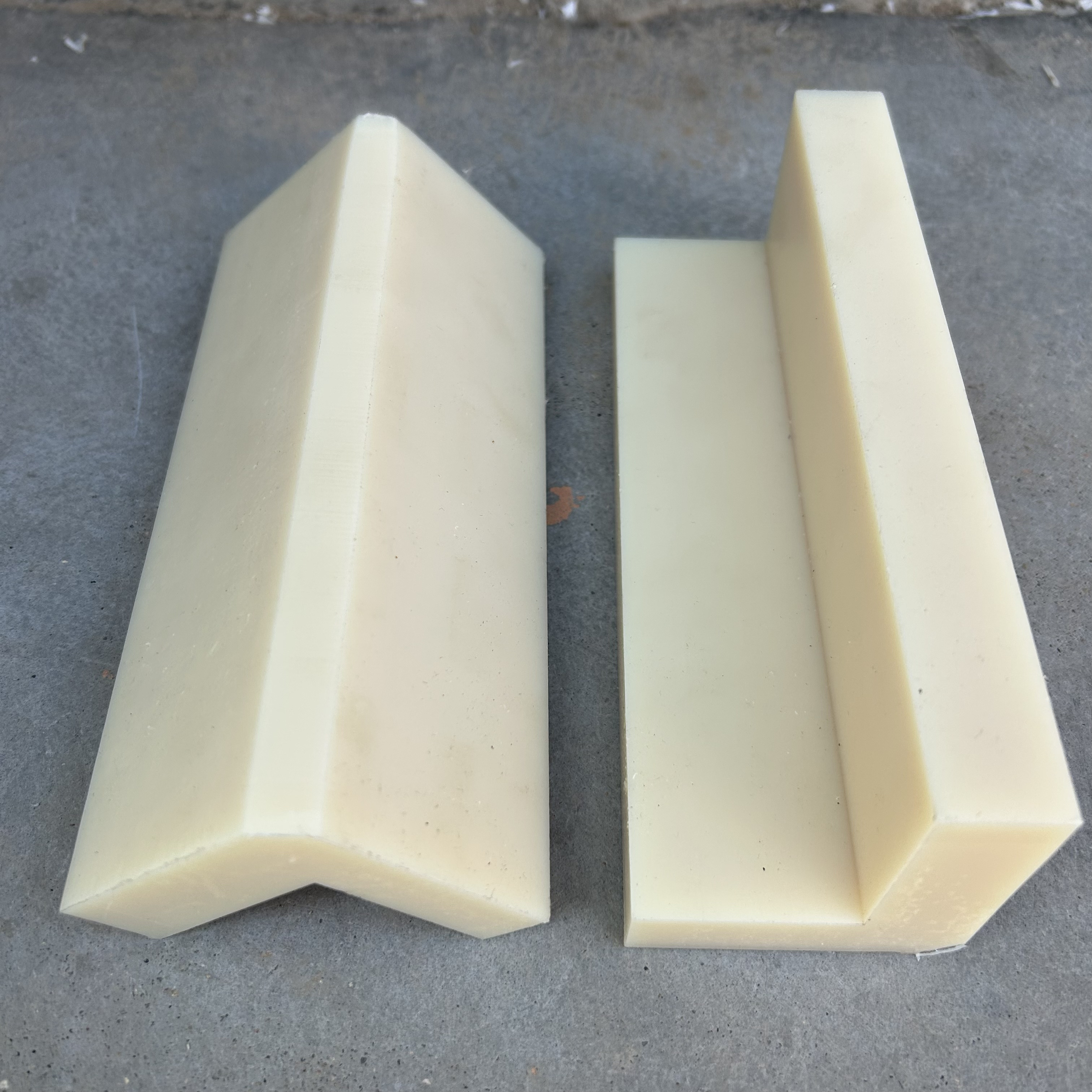 custom anti impact high abrasion and wear resistant hard plastic  Nylon part Blocks