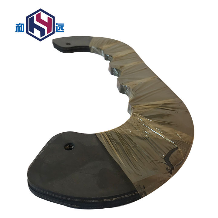 Customized specifications and sizes  Source factory  Snow blower accessories  Wear resistant rubber scraper Paddle