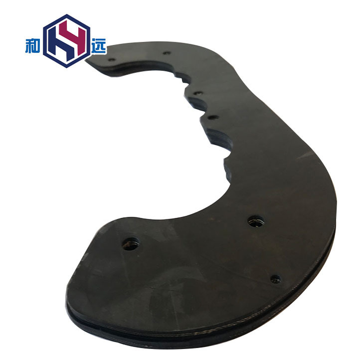 Customized specifications and sizes  Source factory  Snow blower accessories  Wear resistant rubber scraper Paddle