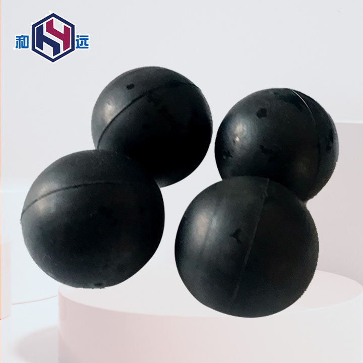 Complete specifications  custom colour black,white rubber balls  Wear resistant natural rubber balls