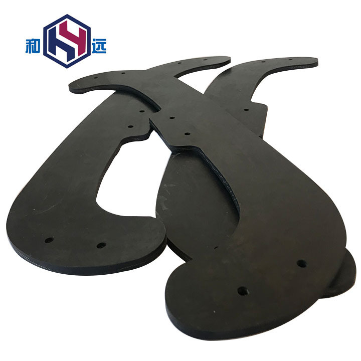 Customized specifications and sizes  Source factory  Snow blower accessories  Wear resistant rubber scraper Paddle