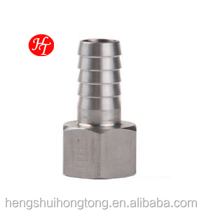 stainless steel pipe fittings/ss 304 316 Male hose nipple pipe fitting