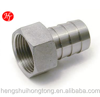 stainless steel pipe fittings/ss 304 316 Male hose nipple pipe fitting