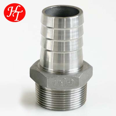 stainless steel pipe fittings/ss 304 316 Male hose nipple pipe fitting