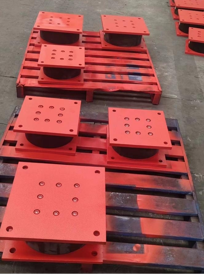 High Damping Isolation Natural Rubber bearing Seismic Isolators