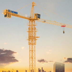 12 Ton Brand New Tower Crane T-7018 Construction Crane Automatic Erection Flat Head Tower Crane