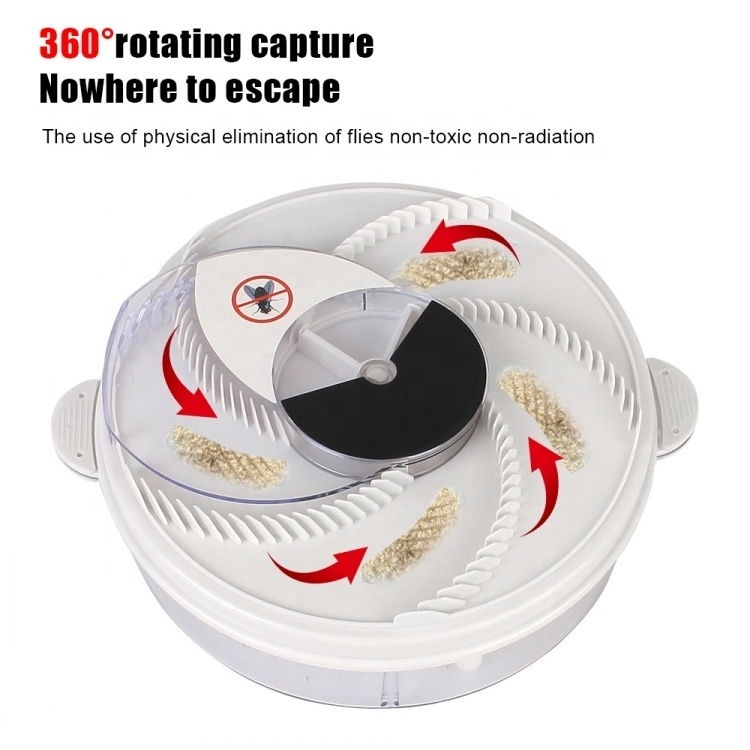 Fruit Flies Fly Catcher Usb Automatic Fly Killer Trap Anti Insect Pest Control Device Effective Mosquito Catching Trap