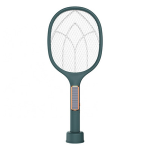 Portable summer fly swatter electric mosquito killer racket bug zapper lamp anti mosquito insect killer rechargeable kills flies