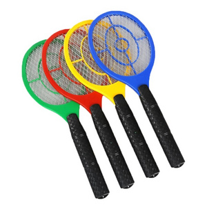 HSK high quality rechargeable mosquito swatter electric mosquito bat with COB light