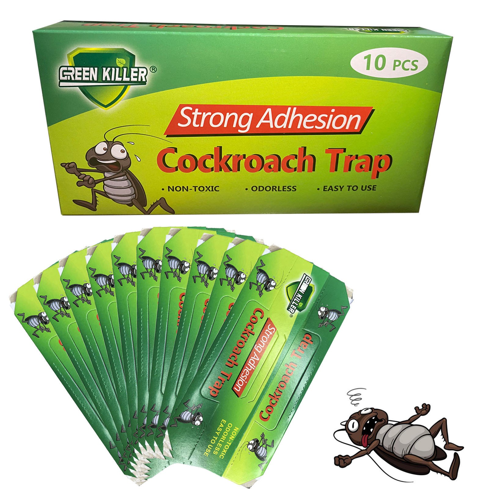 Cockroach glue house US local express MOQ:10pcs/set cockroach killer for Roach, Ants, Spiders, Bugs, Beetles, Crickets