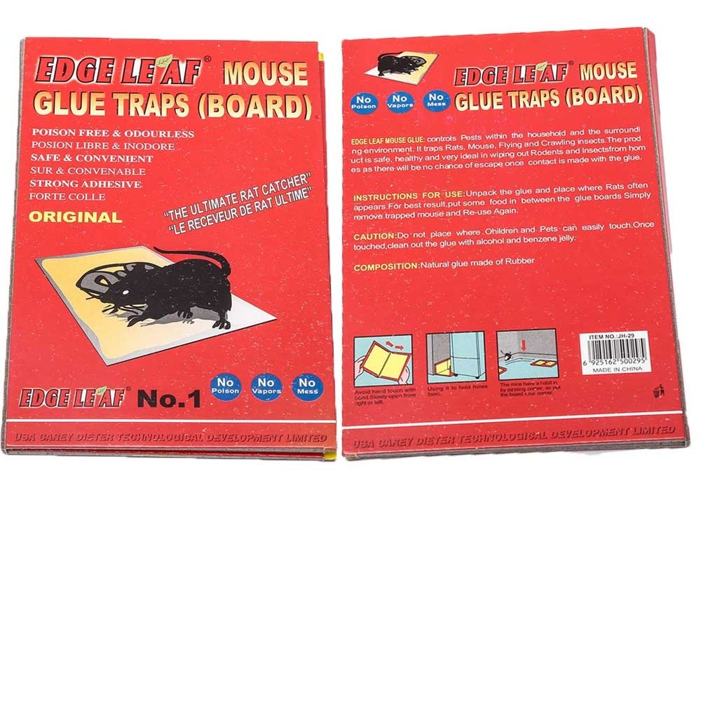 Mouse glue trap Sticky rat glue trap mouse trap and big rats to stick