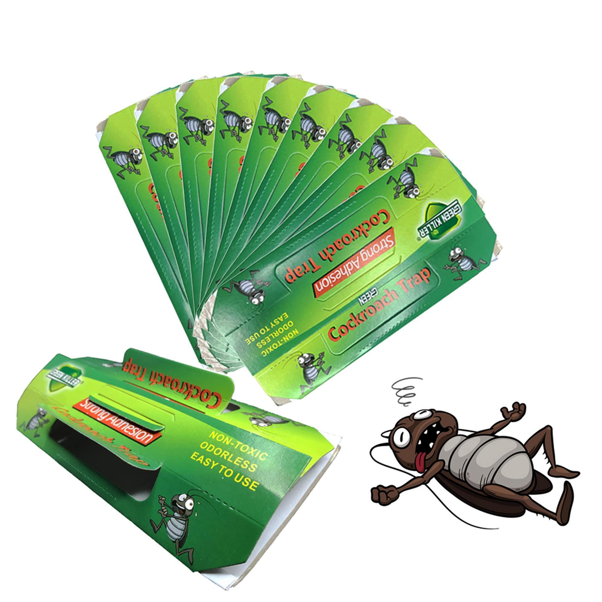 Hengsk indoor insects trapper and garden animal trapper cockroach glue trap