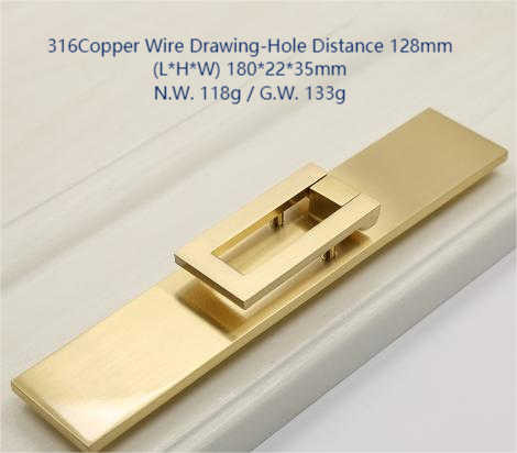 Wholesale New Chinese Zinc Alloy Wardrobe Door Handle Bronze Gold Cabinets Drawer Door Handle Furniture Door Handle Hardware