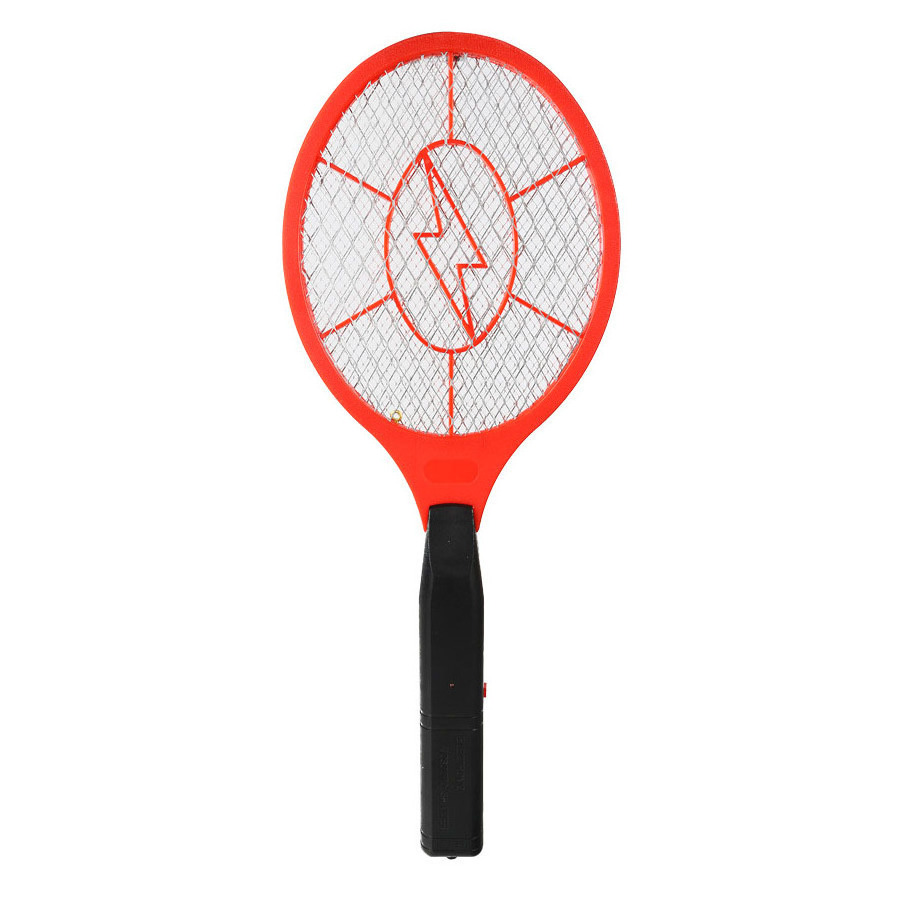 Rechargeable Battery Power Electric Fly Swatter Pest Repeller Bug Zapper Racket Handle Mosquito Killer catch