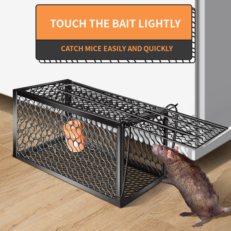 23*11*11cm small animal humane live hunting catch wire mesh mouse rodent and rat trap cage