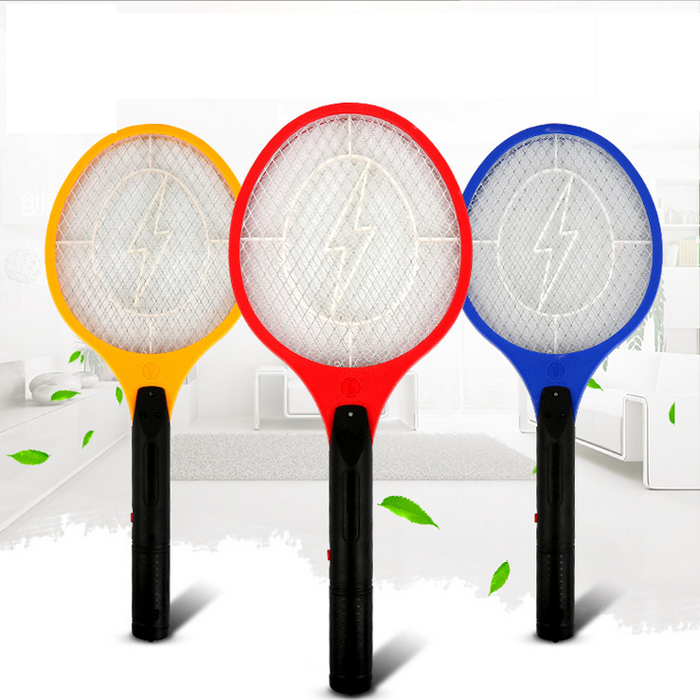 Hot Cordless Battery Power Electric Fly Mosquito Swatter Bug Zapper Racket Insects Killer Home Bug Zappers