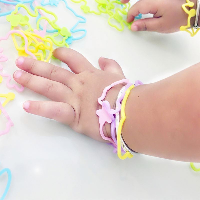 Japan New Cartoon Shape Animals Silicone Mosquito Repellent Bracelet Citronella Anti Mosquito Insect Bug Bracelet Band For Kids