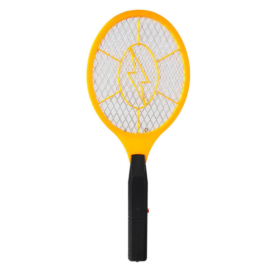 Rechargeable Battery Power Electric Fly Swatter Pest Repeller Bug Zapper Racket Handle Mosquito Killer catch