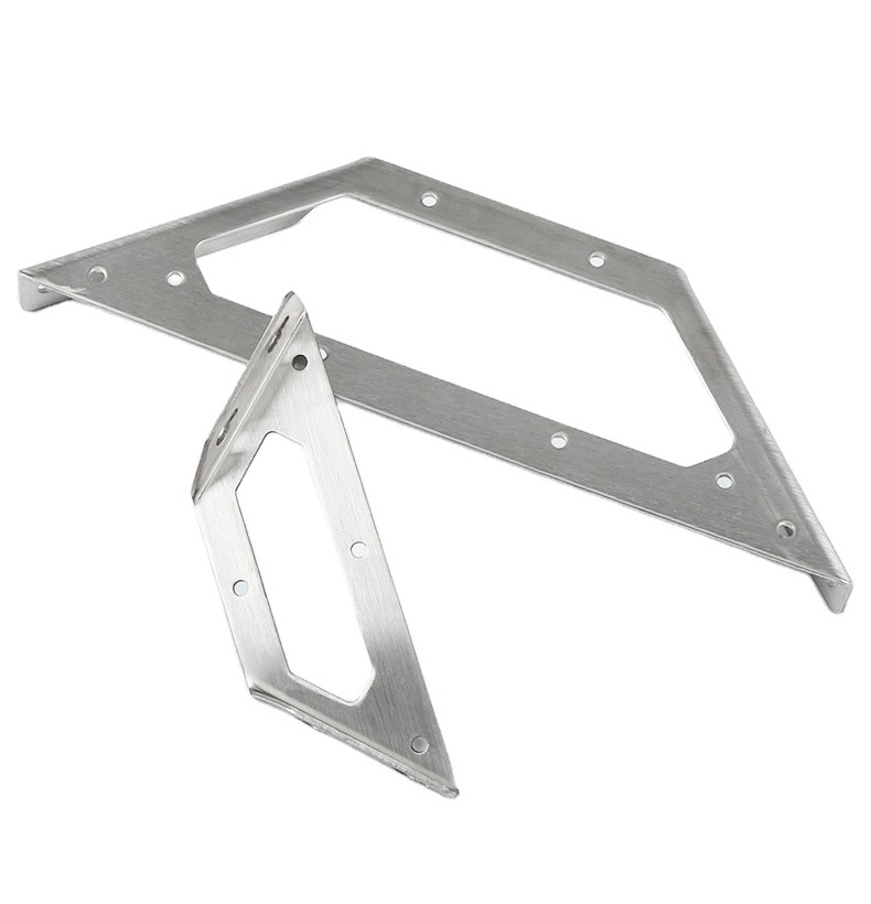 High Quality Stainless Steel Triangle Fixed Bracket Angle Code Right Thickened Laminate Brackets Connectors Shelf Supports