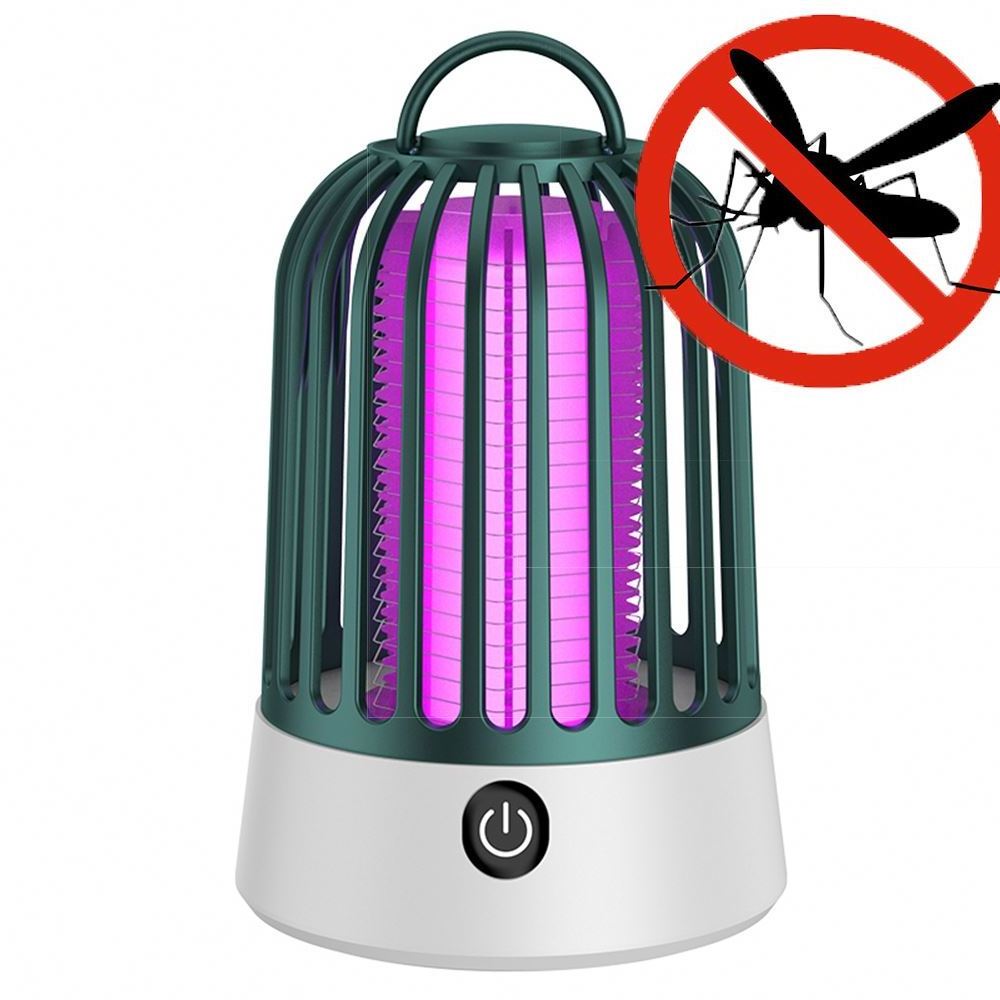 2022 New Patent Usb Rechargeable Portable Bug Zapper Mosquito Killer Lamp Camping Lantern Indoor And Outdoor