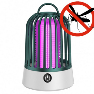 2022 New Patent Usb Rechargeable Portable Bug Zapper Mosquito Killer Lamp Camping Lantern Indoor And Outdoor