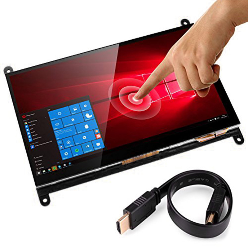 7 Inch  lcd Capacitive Touch Screen raspberry pi 4 7 inch touch screen LCD Display Interface  raspberry pi 4 b 8gb ram