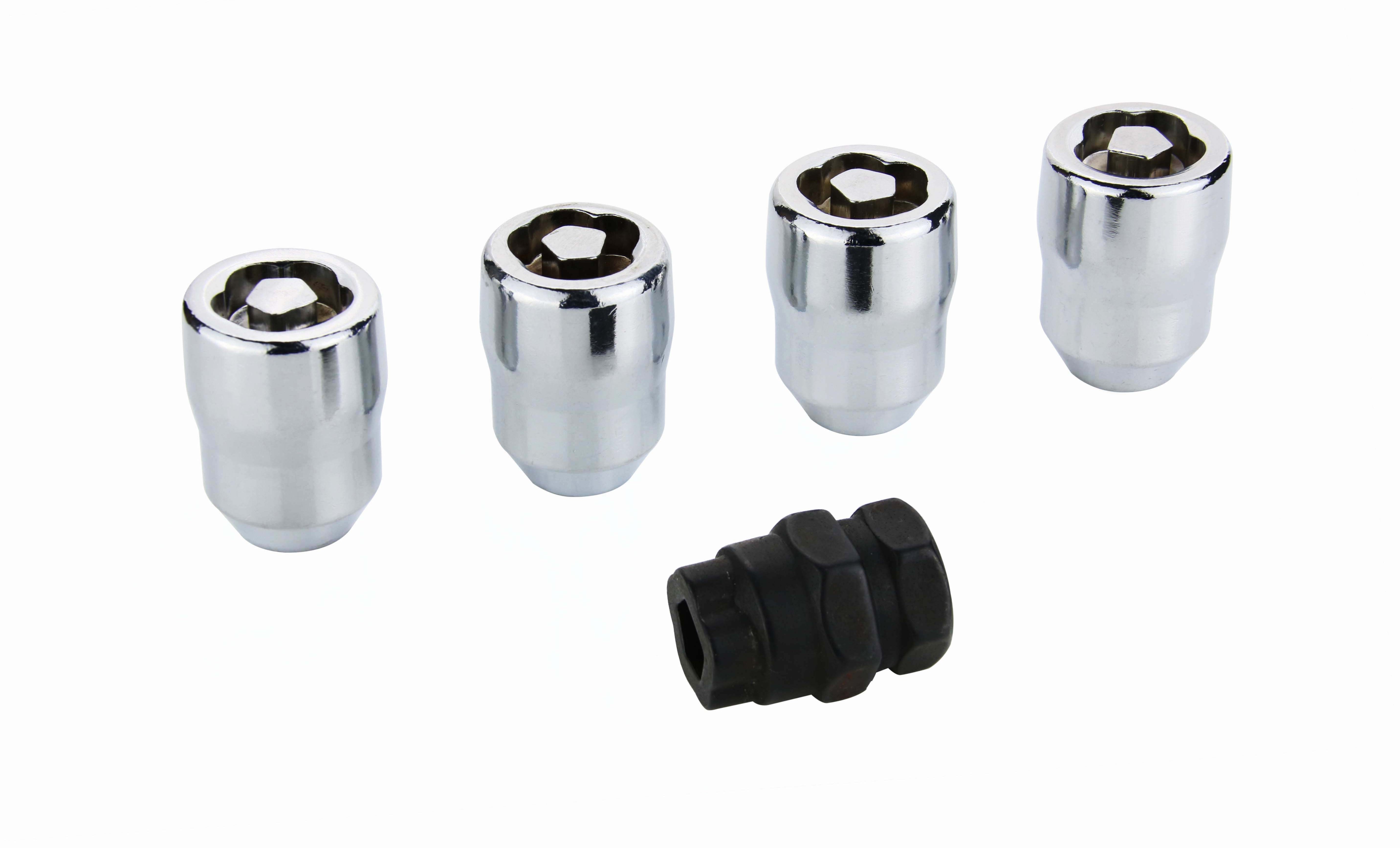 Automotive car wheel lug nut locks wheel lock sets