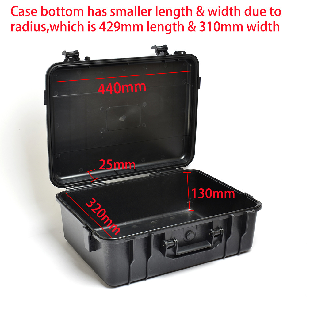 protector case tool organizer box industrial carry case big hardcase tool box plastic